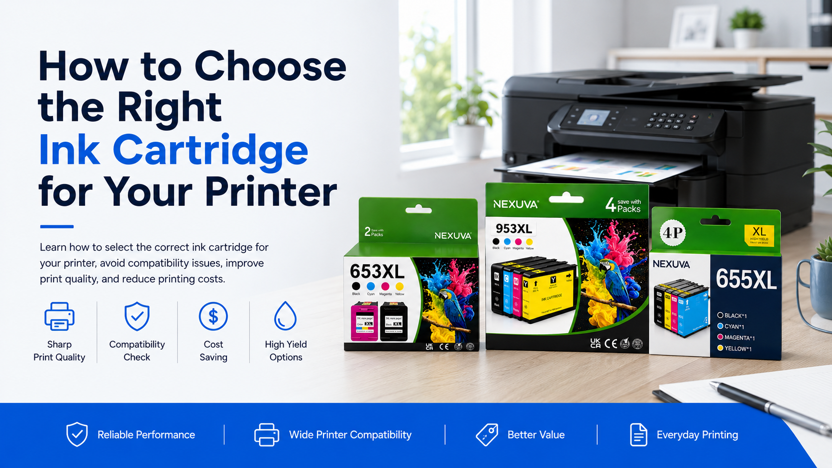 How to Choose the Right Ink Cartridge for Your Printer