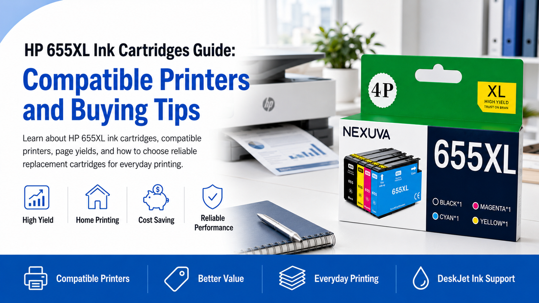 Title: HP 655XL Ink Cartridges Guide: Compatible Printers and Buying Tips