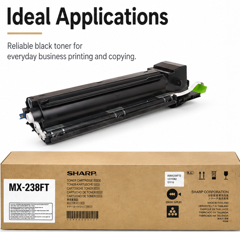 Sharp MX-238FT Original Black Toner Cartridge