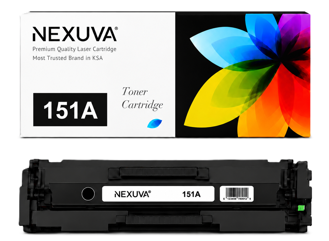 NEXUVA Compatible HP 151A Black Toner Cartridge – W1510A, 3,000 Pages