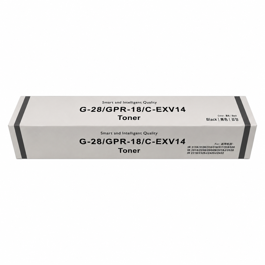 NEXUVA G-28 GPR-18 C-EXV14 Black Toner Cartridge Compatible for Canon