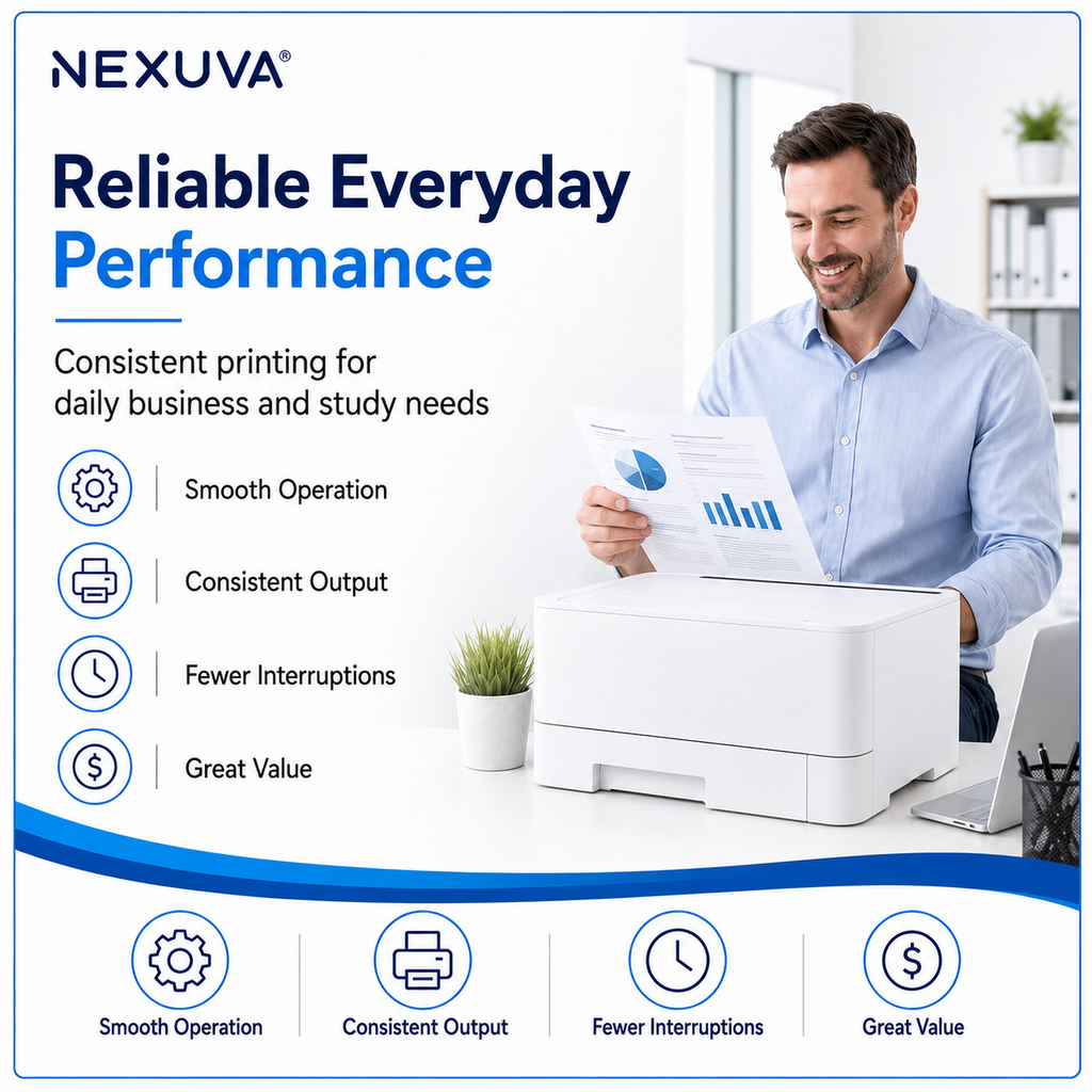 NEXUVA Compatible HP 126A Toner Cartridge 4-Pack Set – CF350A CF351A CF352A CF353A