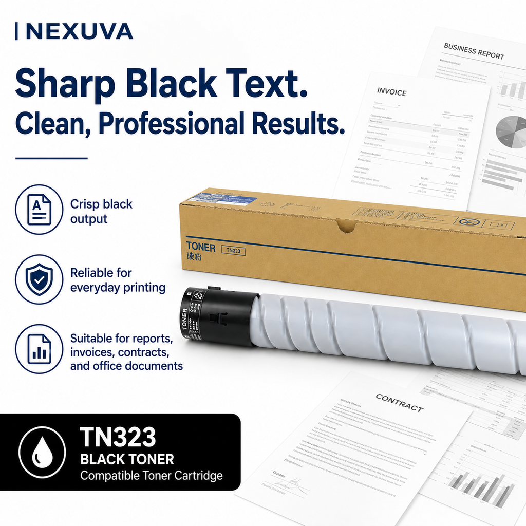 NEXUVA Tn323 compatible Toner Cartridge for Konica Minolta ...