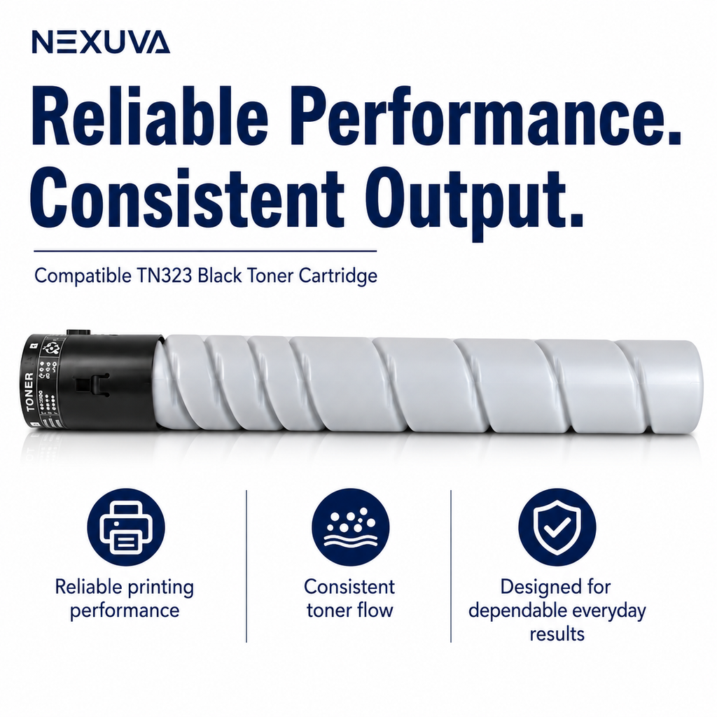 NEXUVA Tn323 compatible Toner Cartridge for Konica Minolta ...