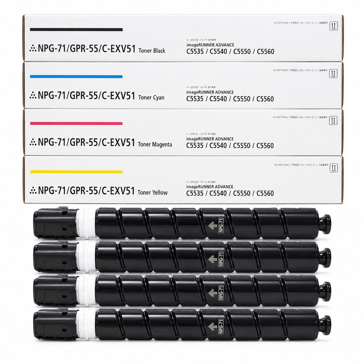 NEXUVA Compatible Canon C-EXV 51 Toner Cartridge