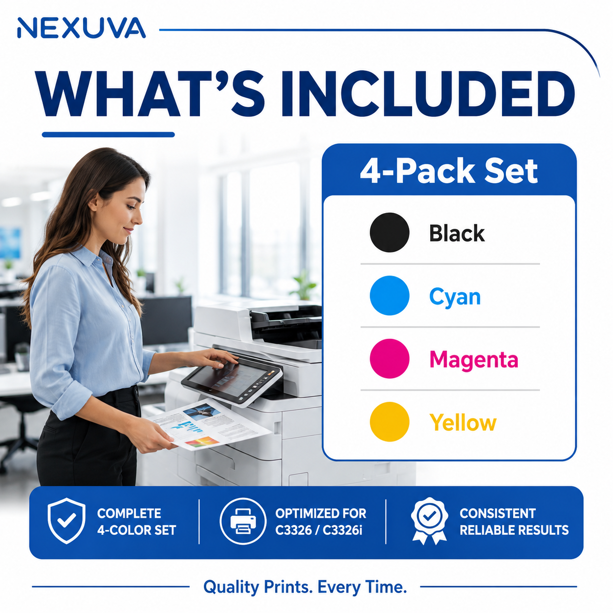 NEXUVA Compatible Canon C-EXV 65 Toner Cartridge
