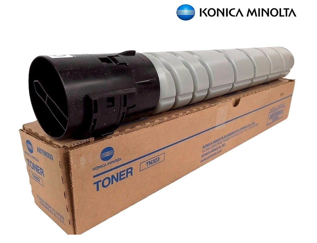Konica Minolta TN323 Black Toner Cartridge Genuine OEM